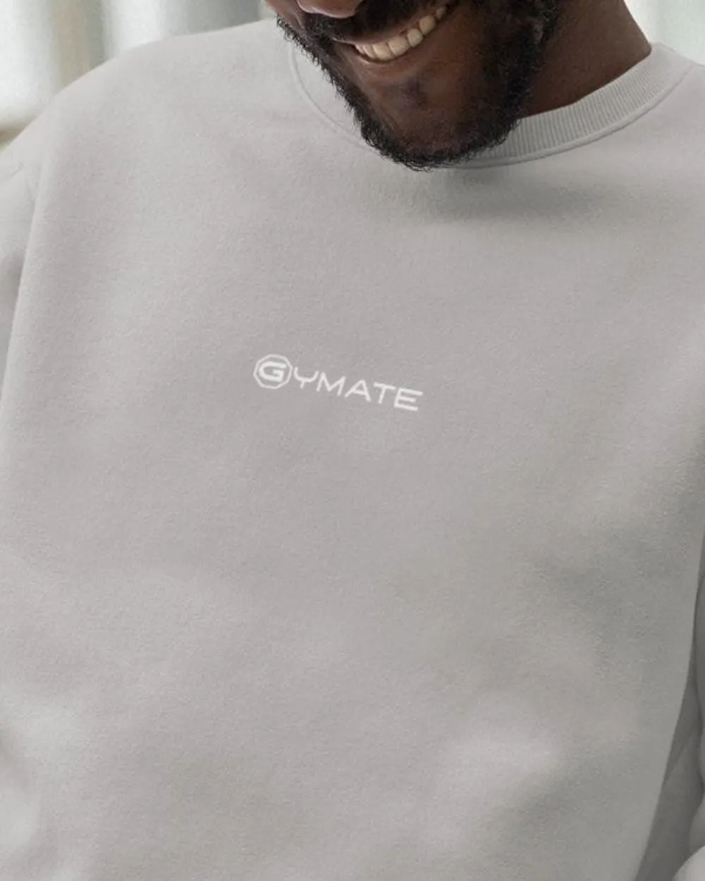 Mens Designer Sweatshirts Gymate Logo [sml/ctr]