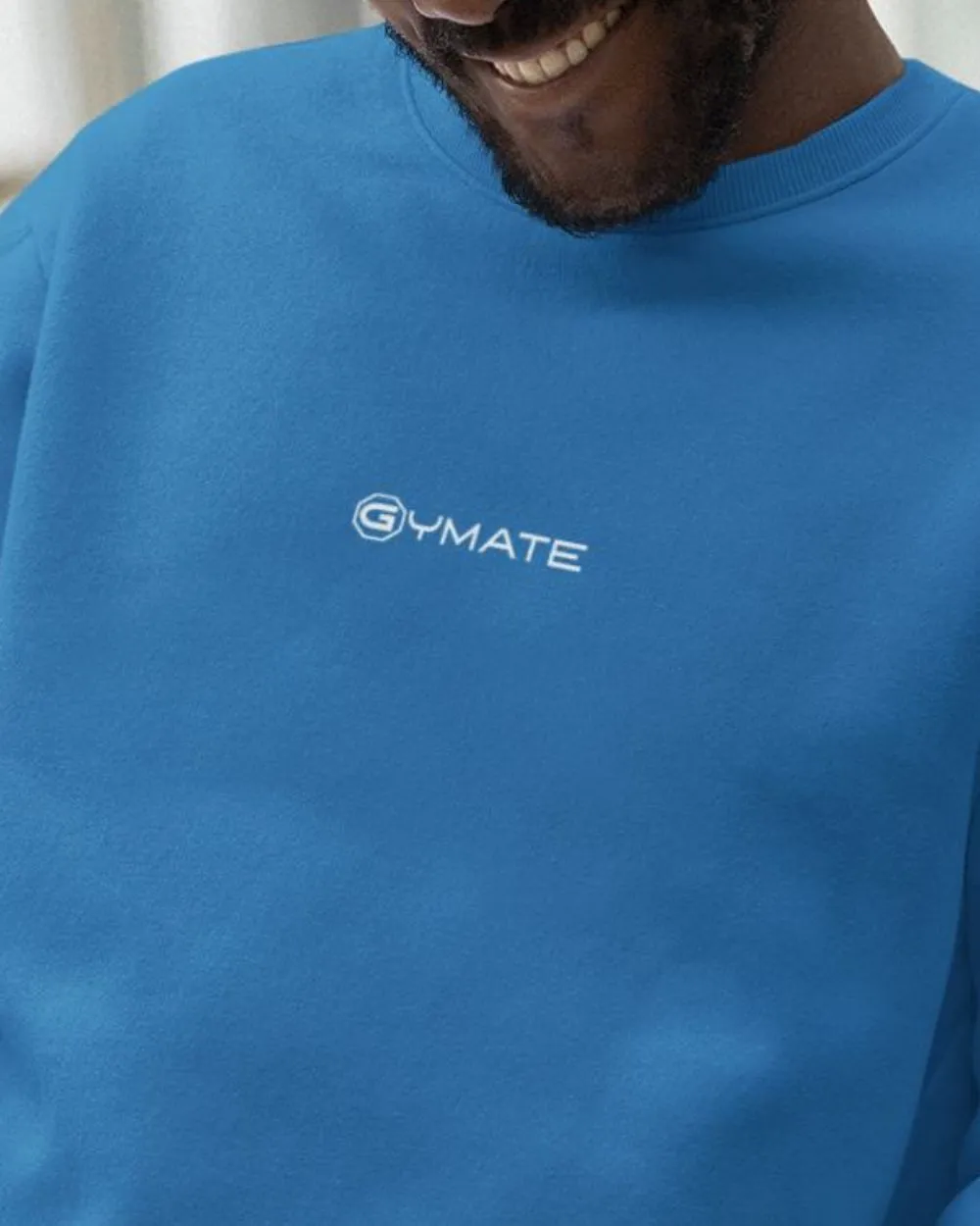 Mens Designer Sweatshirts Gymate Logo [sml/ctr]