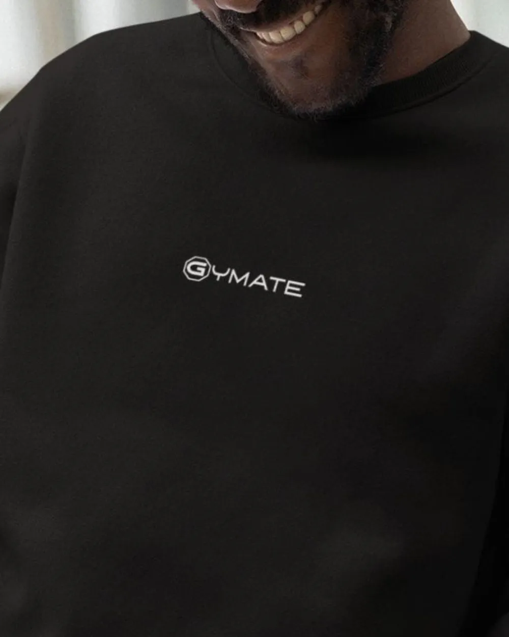 Mens Designer Sweatshirts Gymate Logo [sml/ctr]