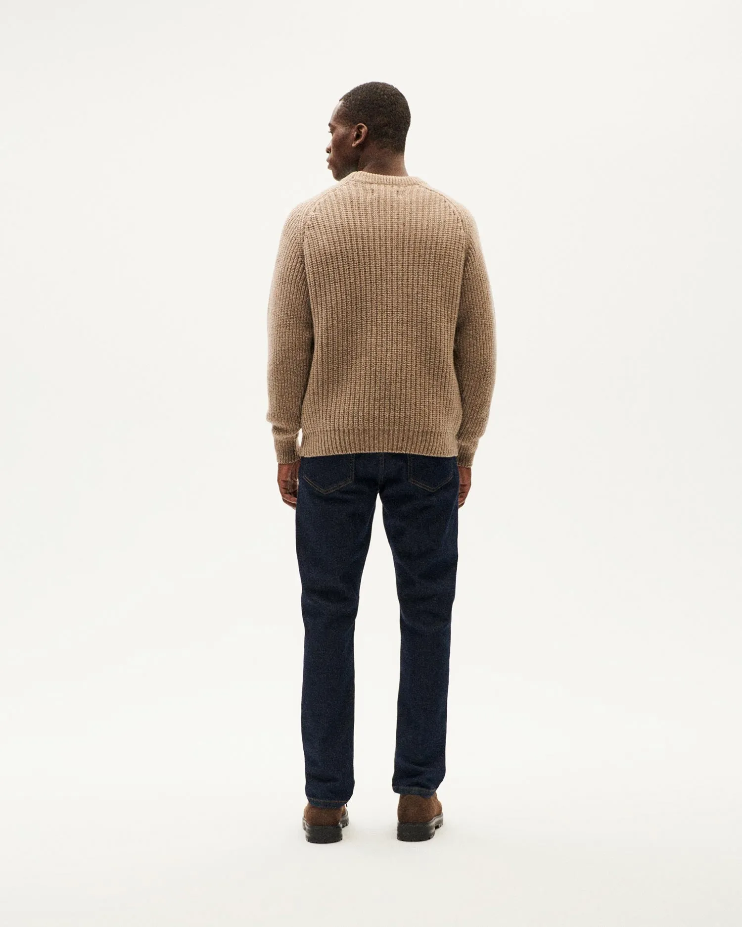 Men's Neo Wool Sweater Beige