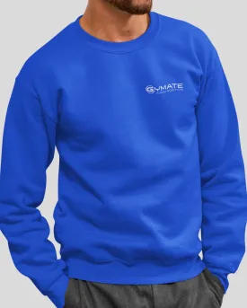 Mens Sweatshirt Chest 'Think Positive' [colours]