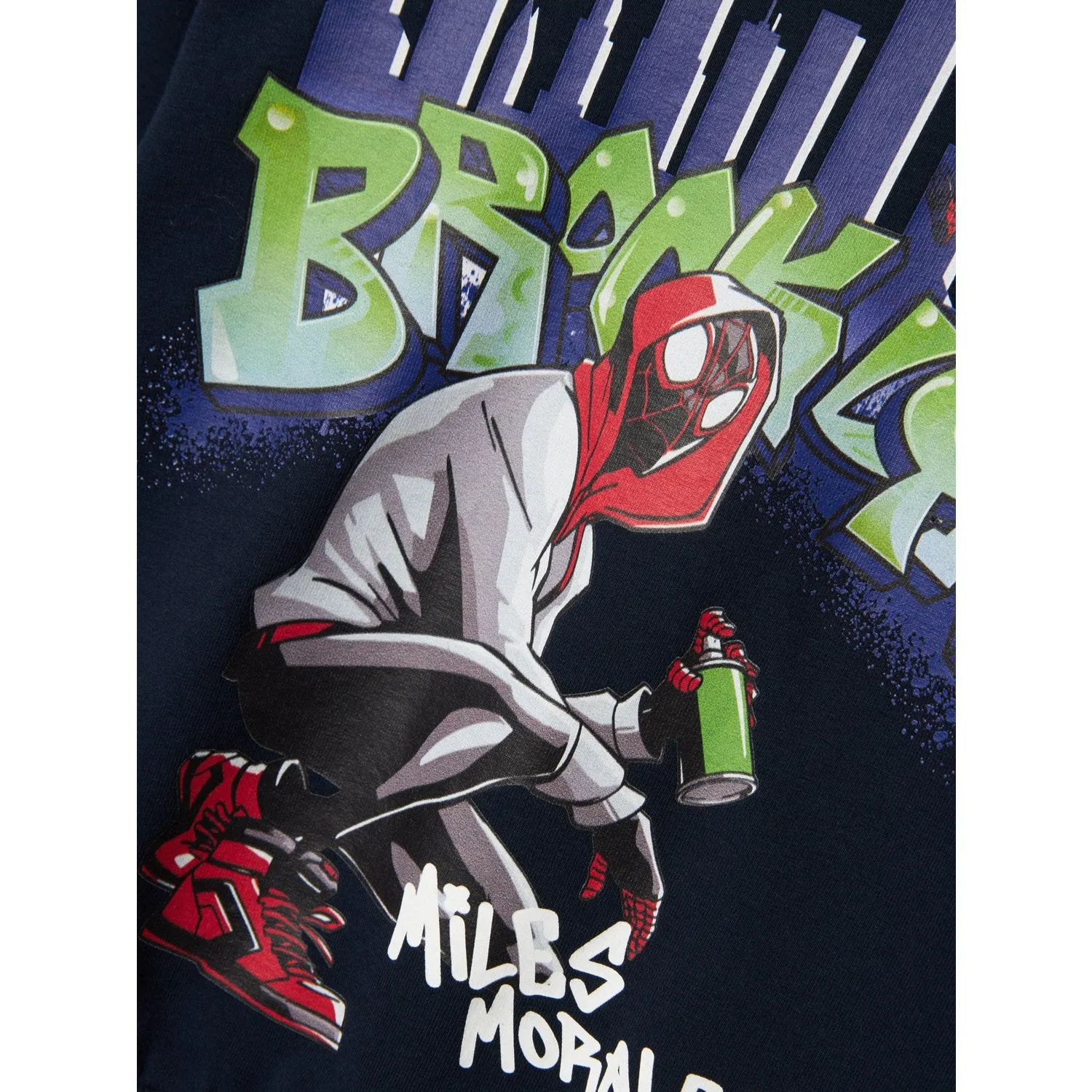 Name It Dark Sapphire Orin Spiderman Regular Sweatshirt