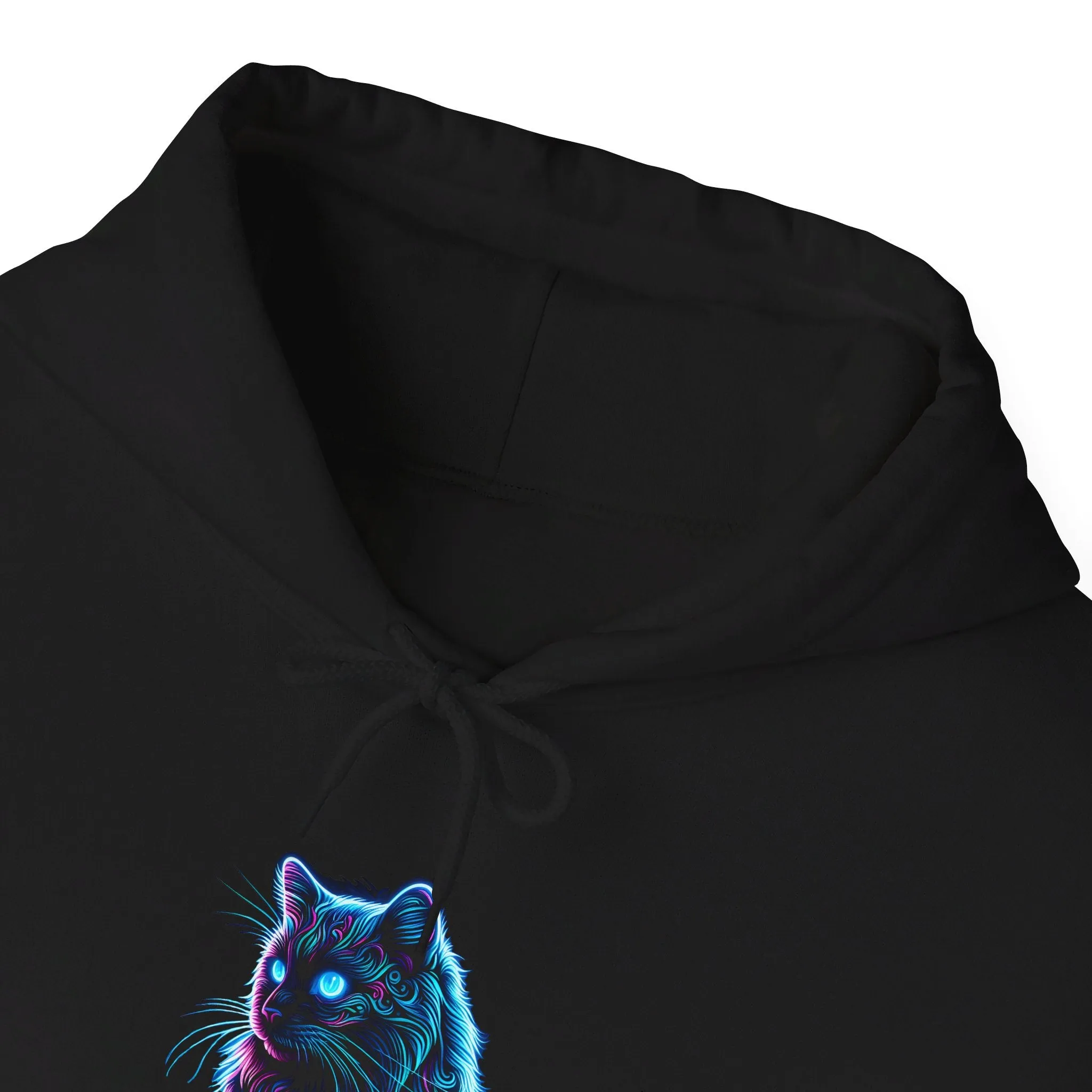 Neon Cat Unisex Heavy Blend™ Hooded Sweatshirt