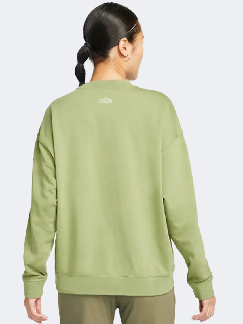 Nike Dri-Fit Get Fit Women Training Sweatshirt Light Green