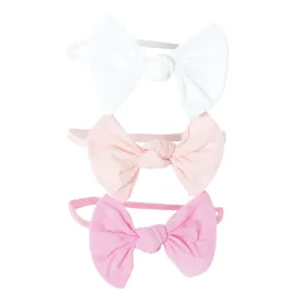 Nylon Bow Baby Headband