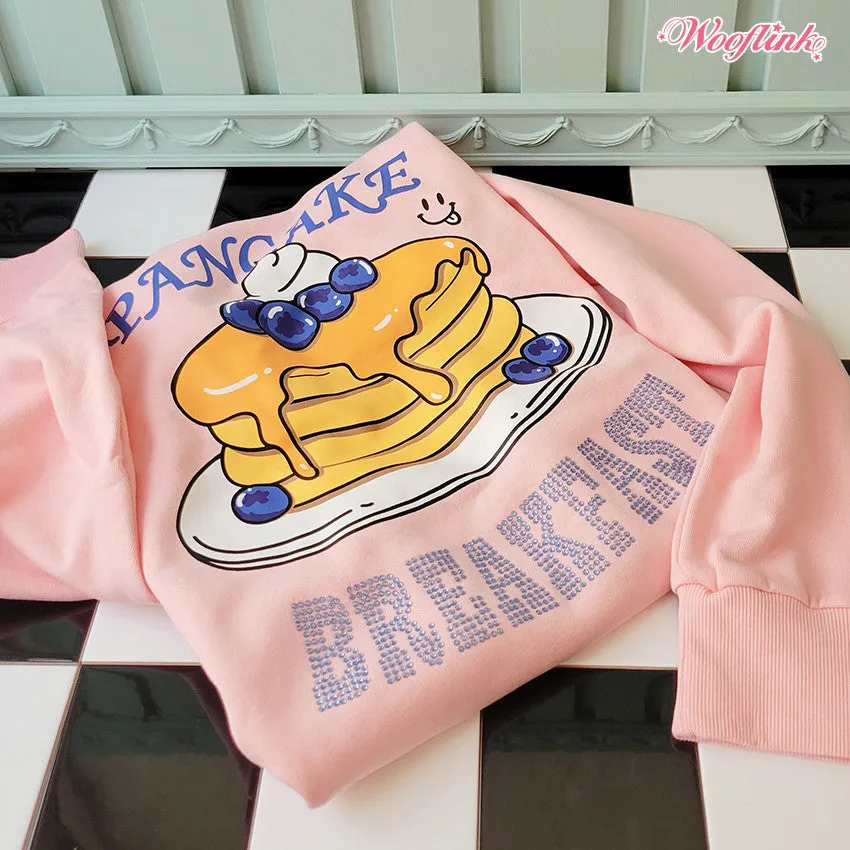 Pancake Breakfast Sweatshirt for Mom in 2 Colors