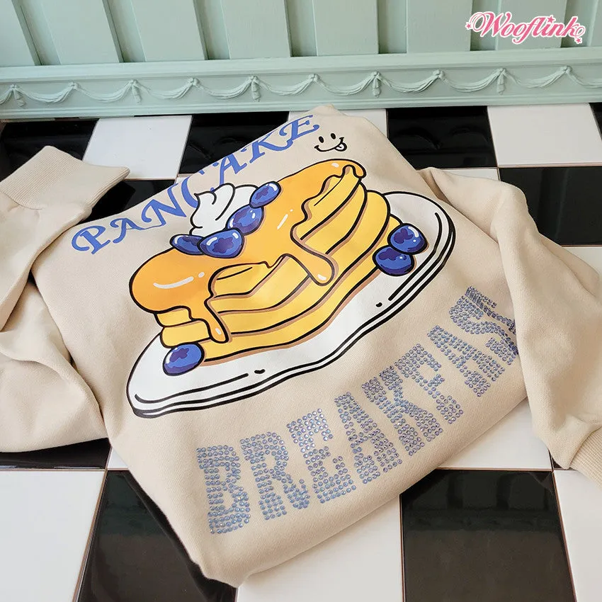 Pancake Breakfast Sweatshirt for Mom in 2 Colors