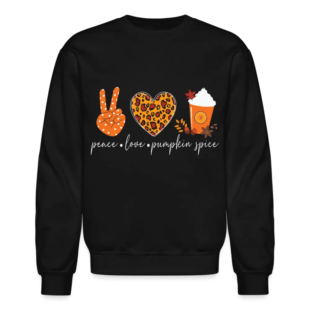 Peace Love Pumpkin Spice Sweatshirt