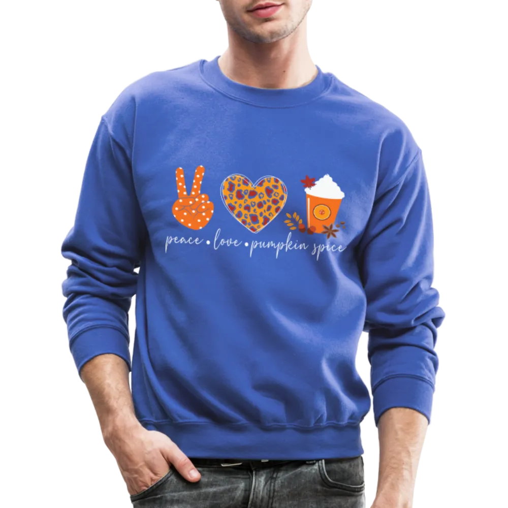 Peace Love Pumpkin Spice Sweatshirt