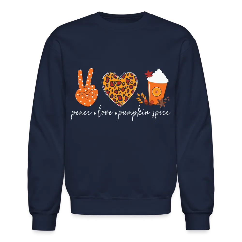 Peace Love Pumpkin Spice Sweatshirt