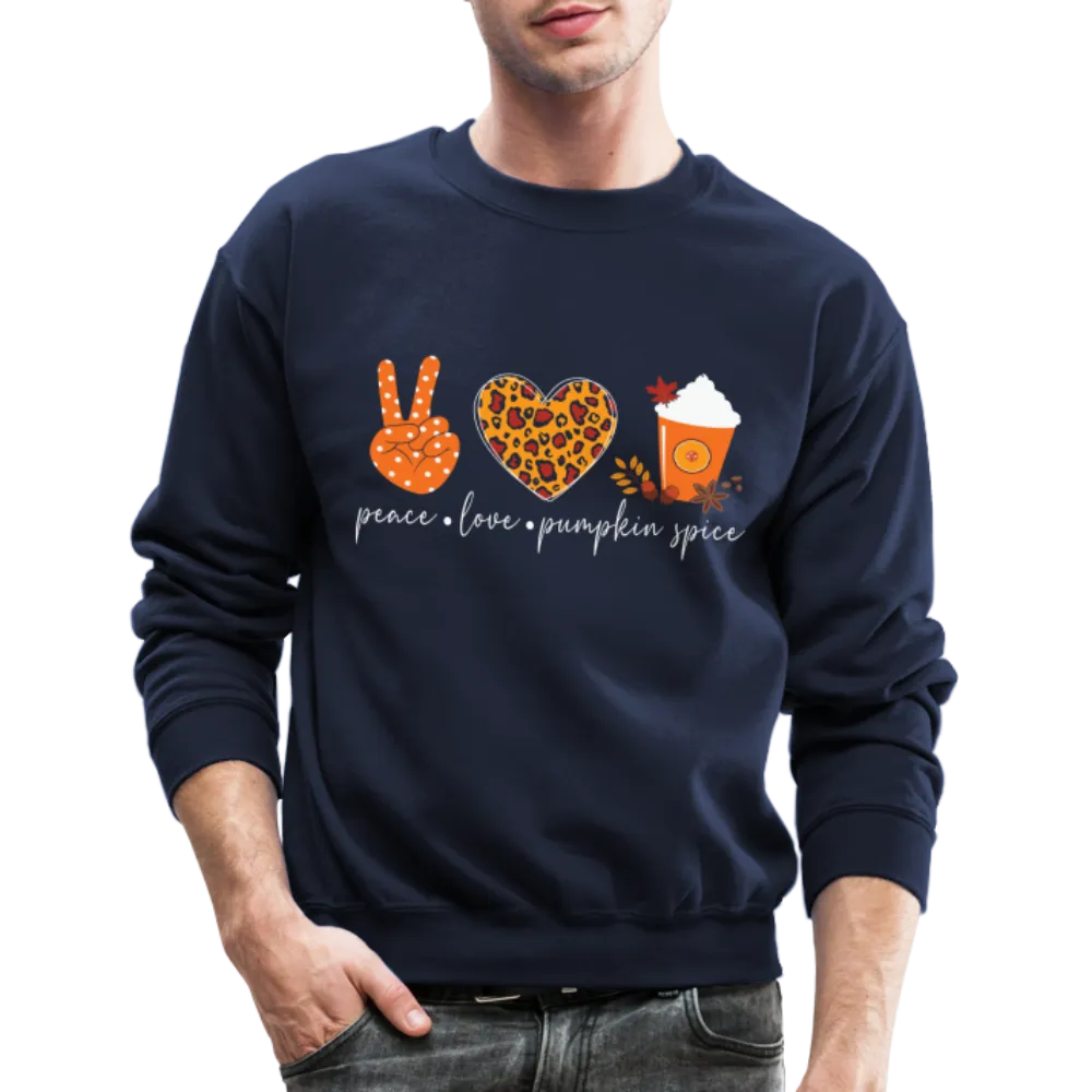 Peace Love Pumpkin Spice Sweatshirt