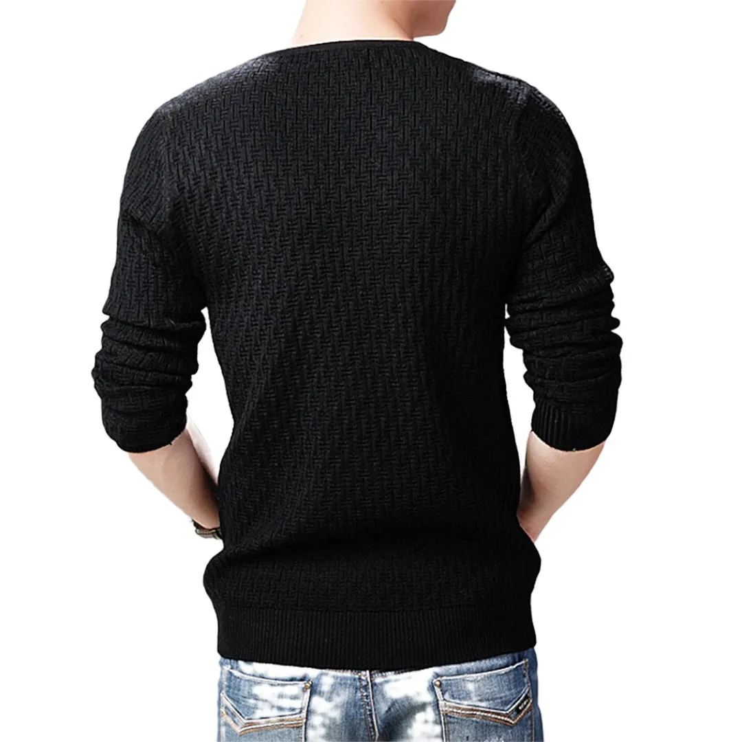 Pologize™ Diamond V-Neck Pullover