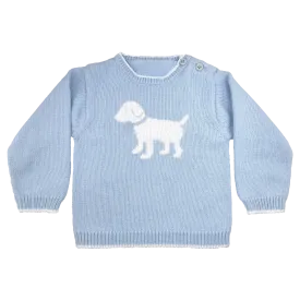 Puppy Sweater - Blue