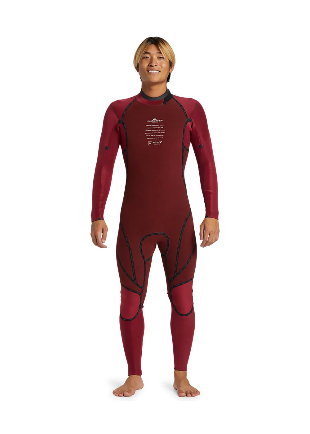 Quiksilver Mens Mercury 3/2mm GBS BZ Steamer Wetsuit