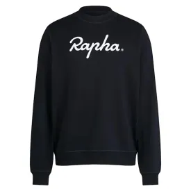 RAPHA Cotton Sweatshirt Large Logo - BBK/Black White