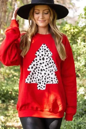 Red Dalmatian Sweatshirt