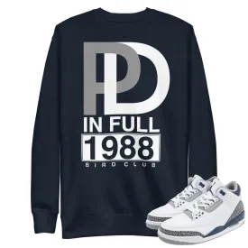 Retro 3 Midnight Navy Paid Sweatshirt