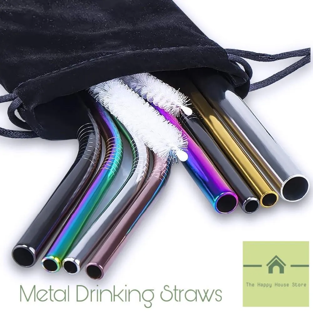 Reusable Metal Straws