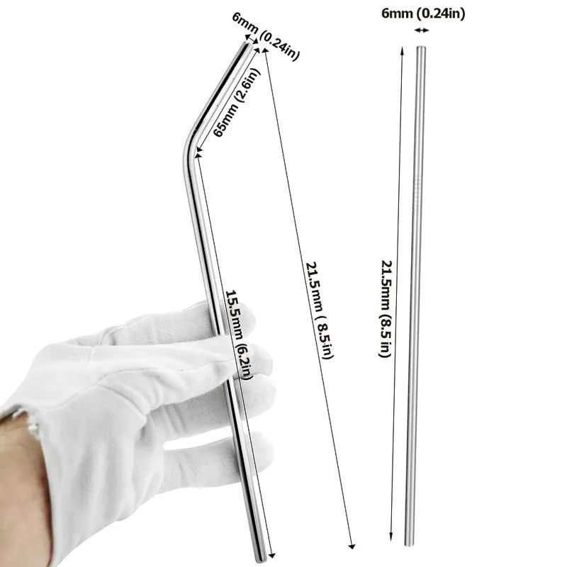 Reusable Metal Straws