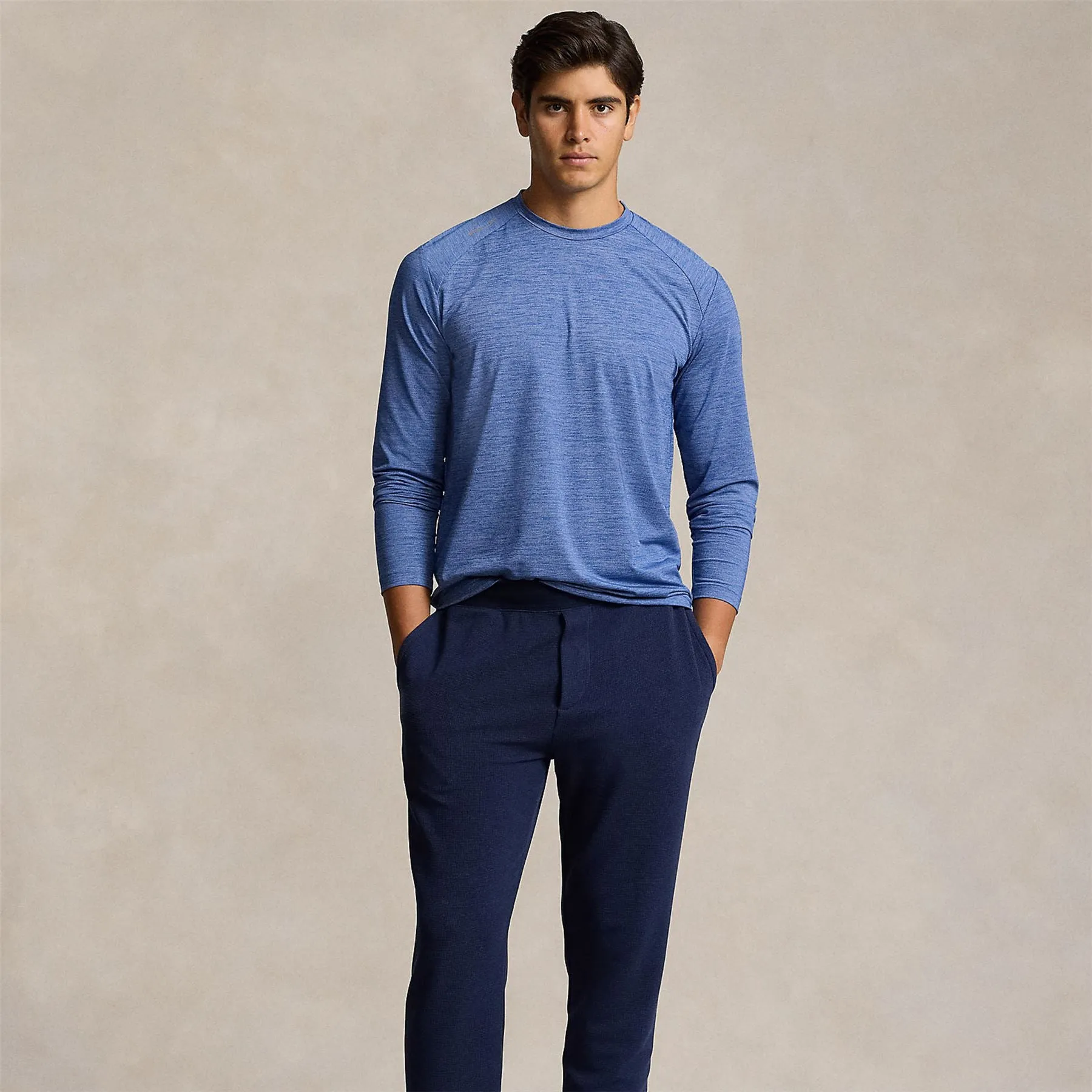 RLX Micro Mesh Pullover Fog Blue - AW24