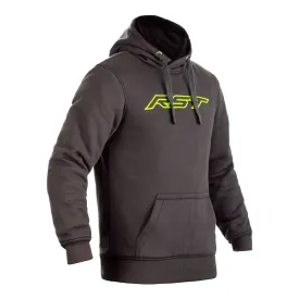 RST 102412 Pullover Reinforced Lined CE Textile Hoodie - Grey / Lime