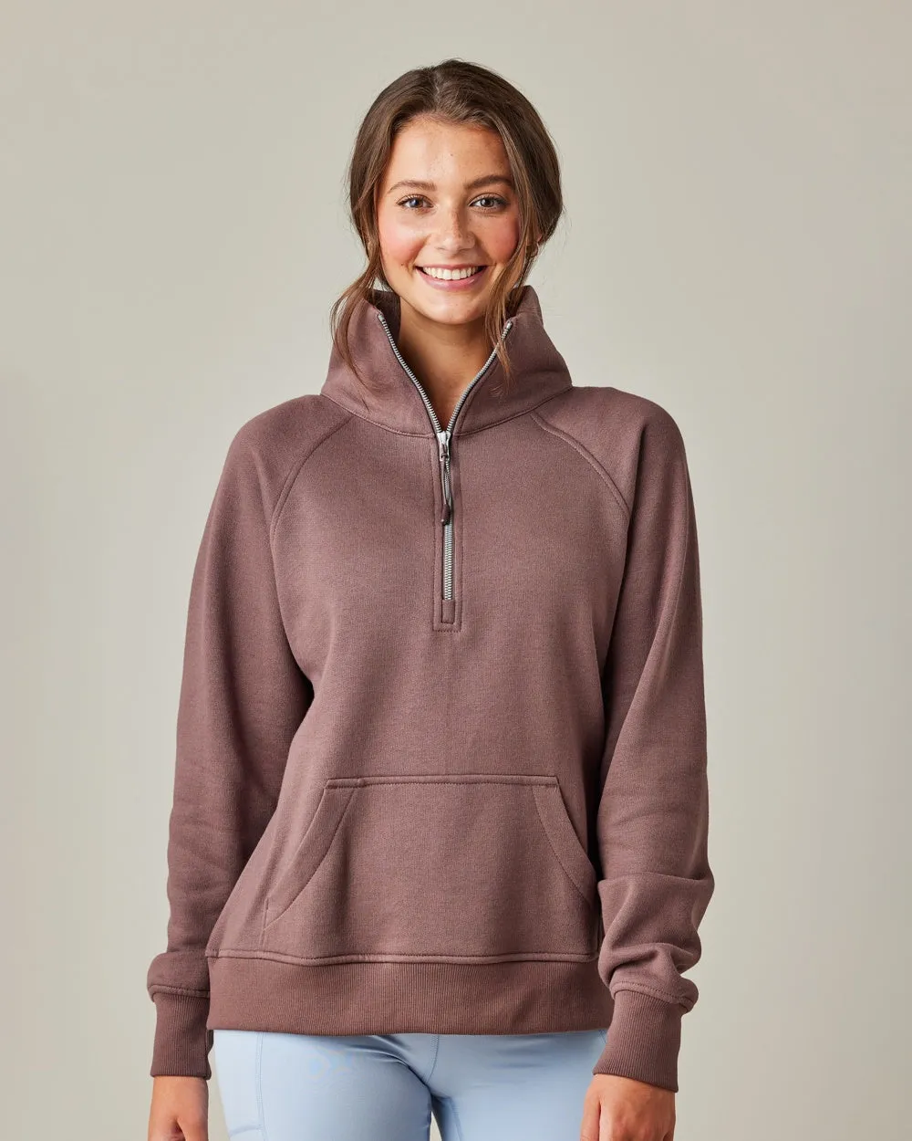 Scarlet Scuba Quarter Zip