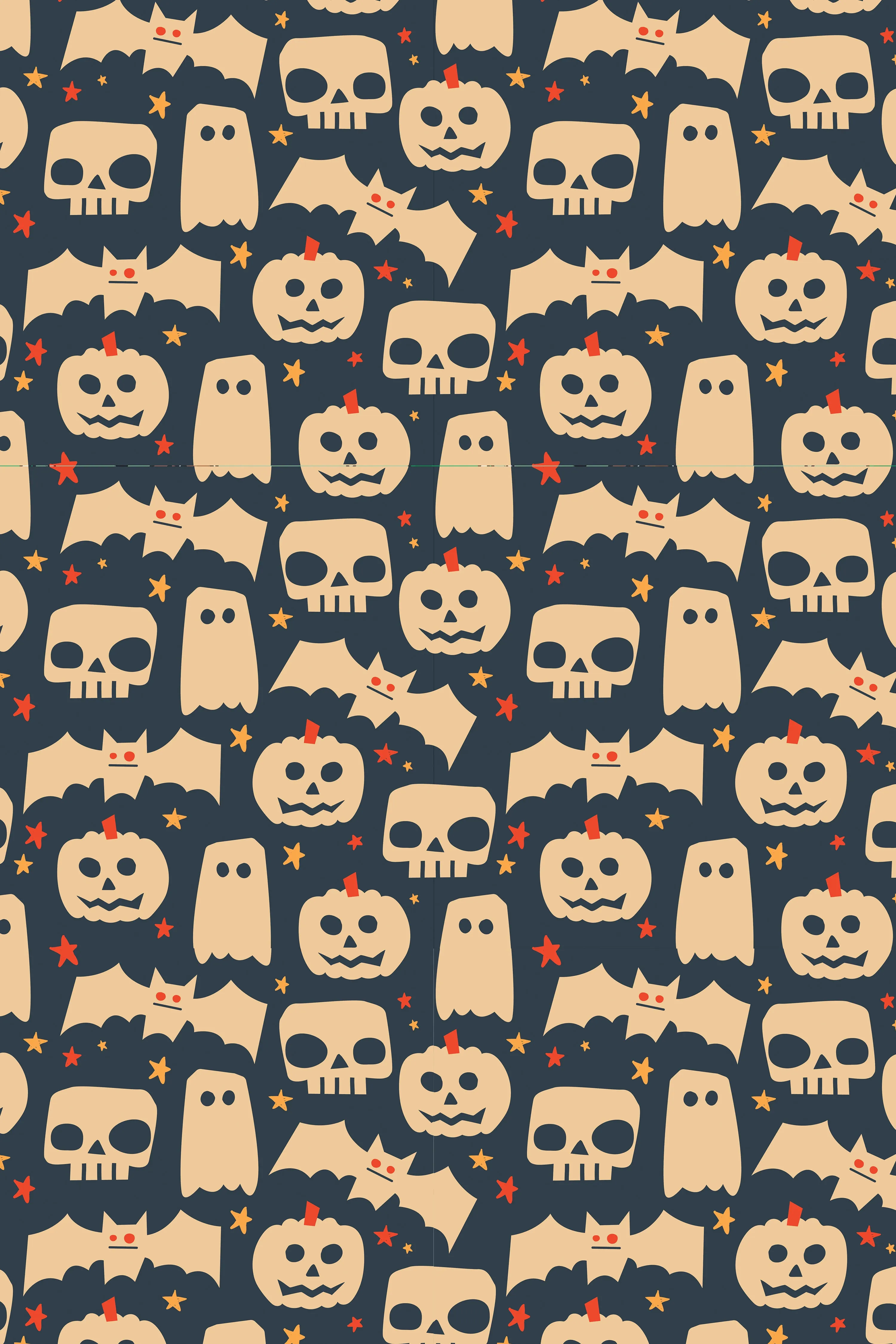 Soft & Stretchy Zipper Footie - Halloween Skeletons