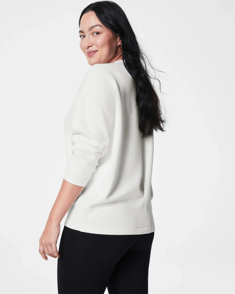 Spanx Airessentials Long Crew | Powder