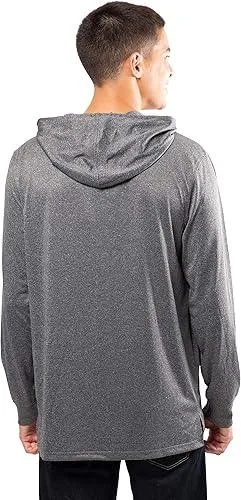 Ultra Game NBA Official Men’s Super Soft Lightweight Pullover Hoodie Sweatshirt - Unisex, New York Knicks, Heather Charcoal|New York Knicks