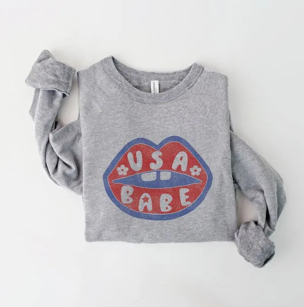 USA Babe Pullover