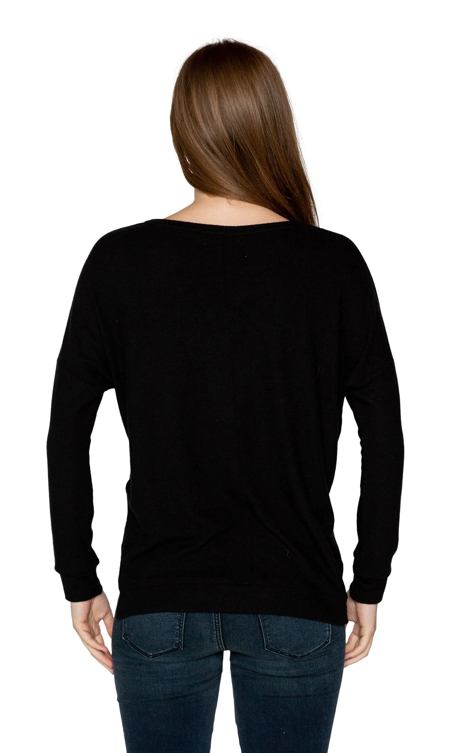 Velvet by Graham & Spencer Robina Cozy Jersey Long Sleeve Top