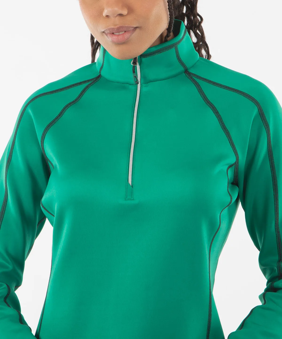 Women's Maddy Lightweight Stretch Thermal Half-Zip Pullover