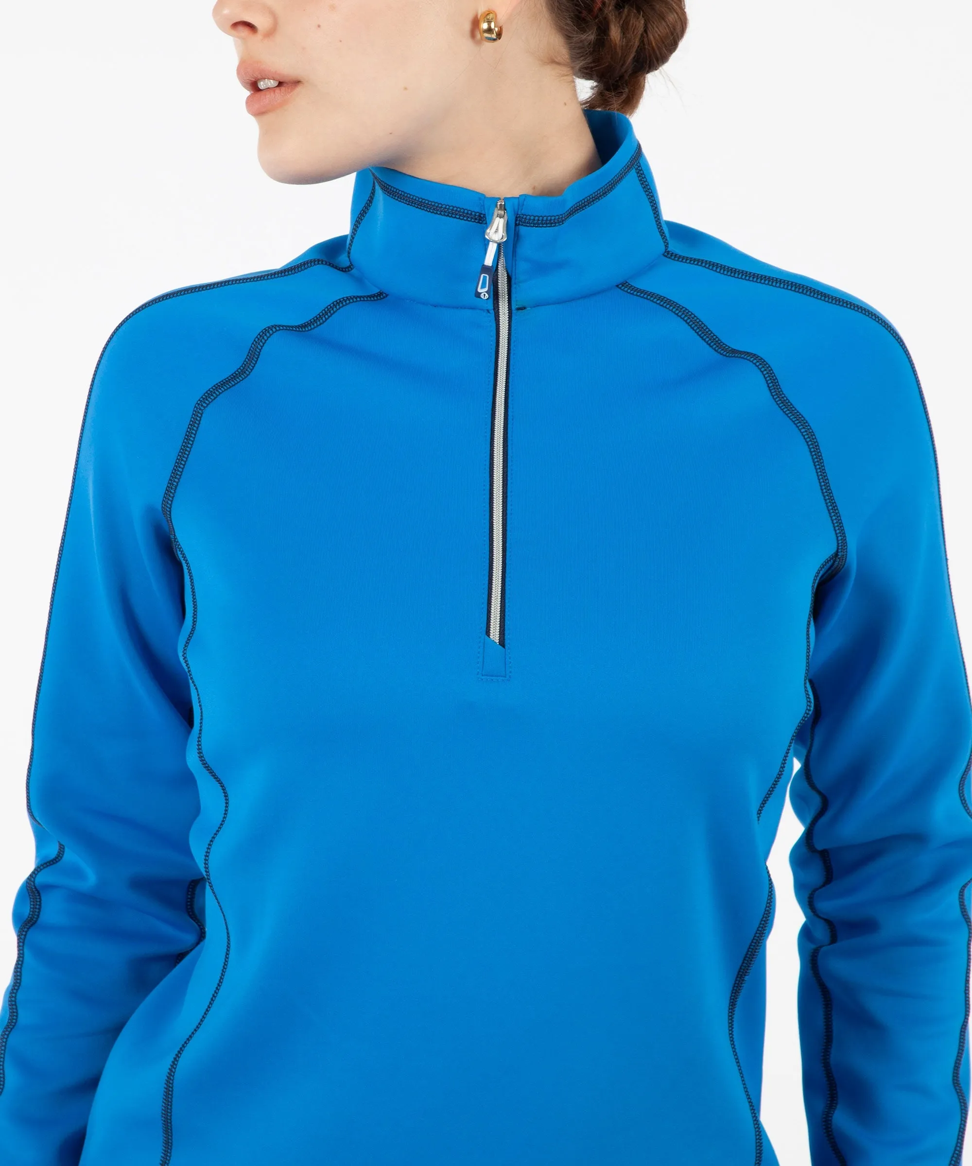 Women's Maddy Lightweight Stretch Thermal Half-Zip Pullover