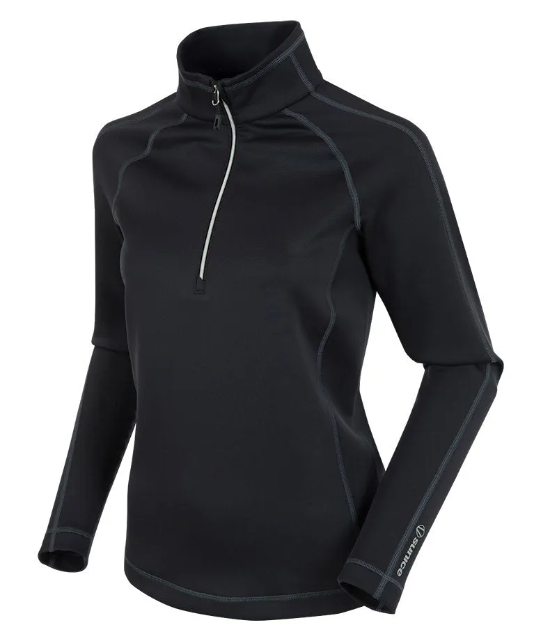 Women's Maddy Lightweight Stretch Thermal Half-Zip Pullover