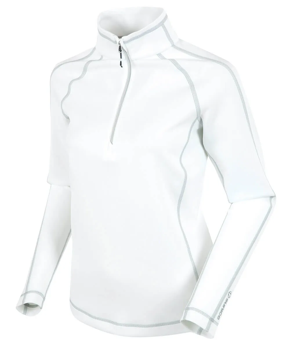 Women's Maddy Lightweight Stretch Thermal Half-Zip Pullover