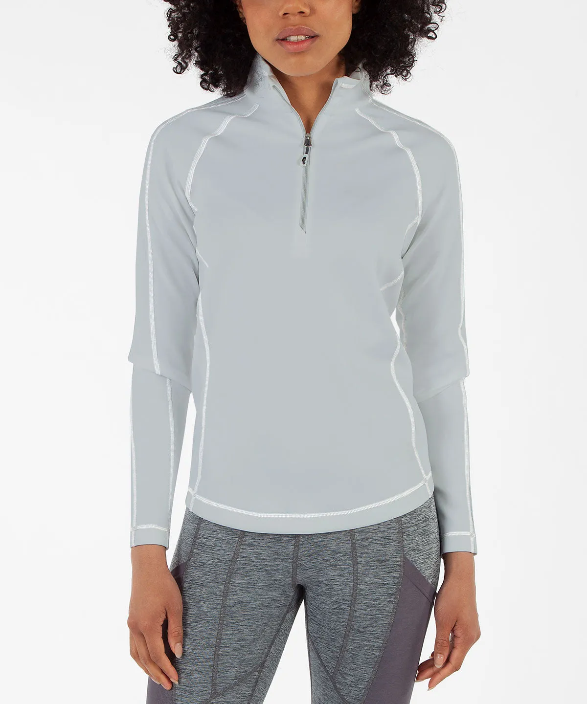 Women's Maddy Lightweight Stretch Thermal Half-Zip Pullover