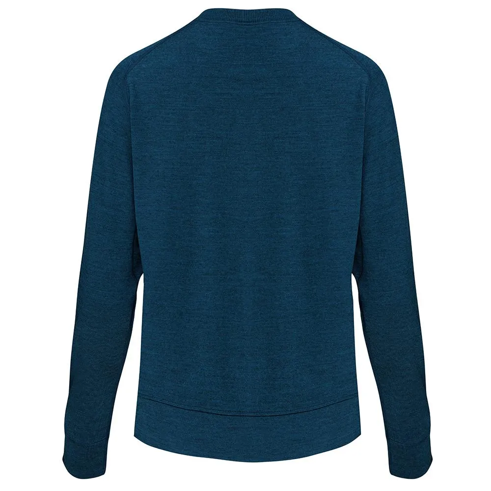 Womens Merino 260 Lounge Sweatshirt (Petrol)