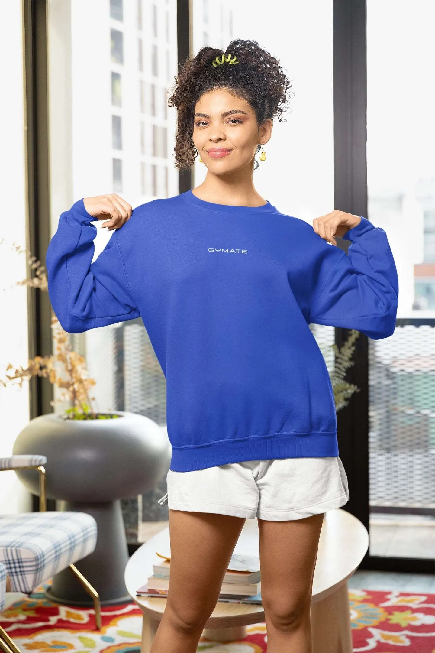 Womens Quality Sweatshirts Original Gymate ctr/small