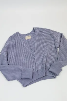 WTF Into You Pullover | Blue Granite