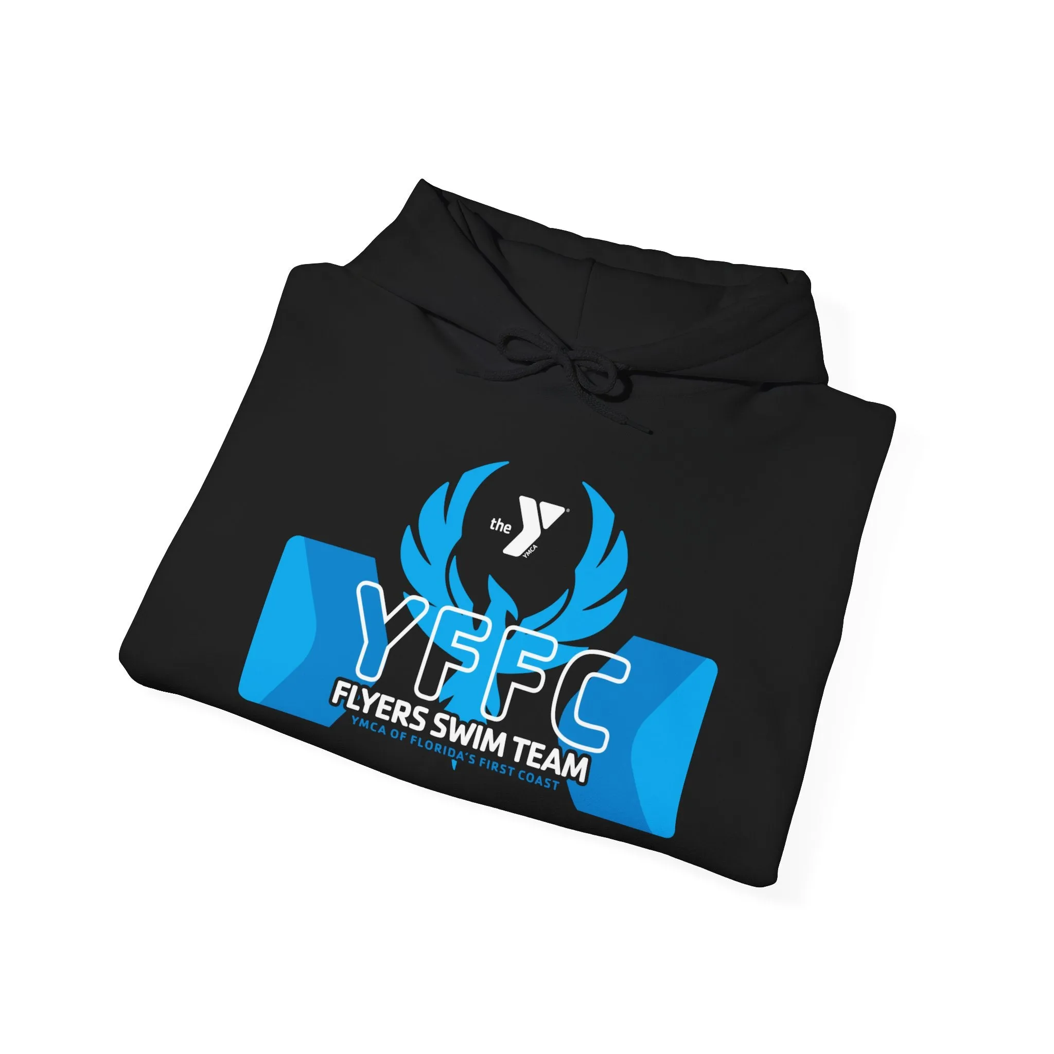 YFFC Flyers Swim Team Unisex Heavy Blend™ Hooded Sweatshirt